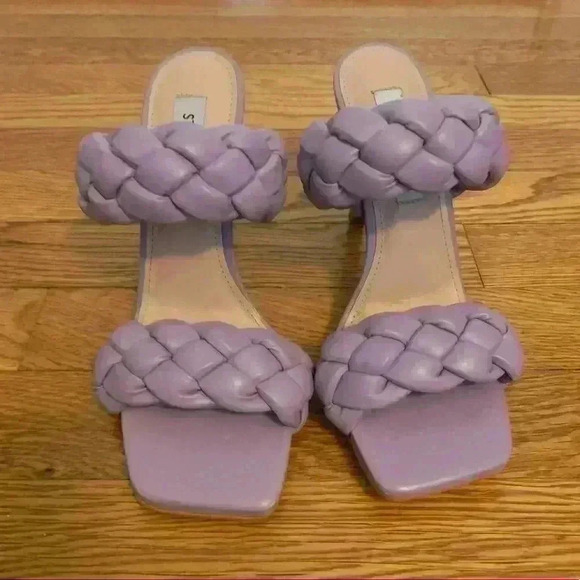 Steve Madden Kenley Lavender Braided Heels, Womens size 6.5 - Picture 6 of 16